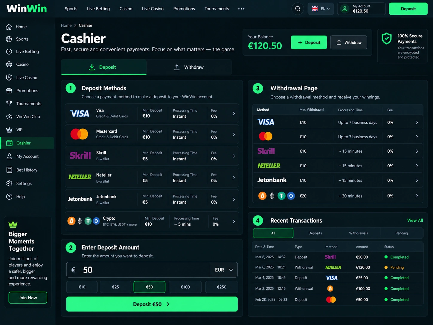 WinWin-deposit-and-withdrawal-methods