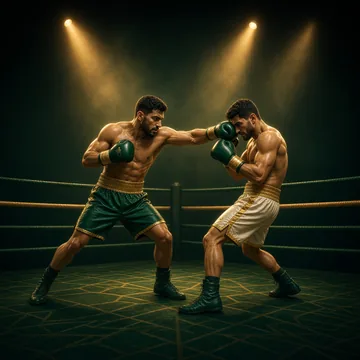 Two boxers in the ring – best boxing betting sites in Arab countries